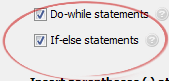 If-else statements