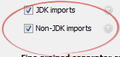 Non-JDK imports